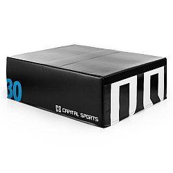 Capital Sports Rookso Soft Jump Box, plyobox, černý, 30 cm