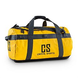 Capital Sports Travel M, cestovní taška, batoh, 60 l, nepromokavý, žlutý