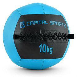 Capital Sports Wallba 10, tmavomodrý, 10 kg, wall ball, syntetická kůže