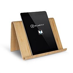KLARFIT Panda, držák na tablet, bambus, ergonomický, včetně e-knihy s recepty