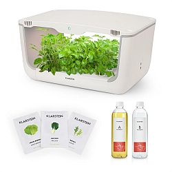 Klarstein GrowIt Farm Starter Kit Salad, 28 rostlin, 48 W, 8 l, semena Salad Seeds, živný roztok