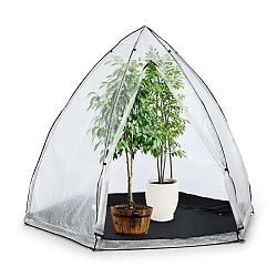 Waldbeck Greenshelter M, skleník k přezimování rostlin, 240 x 200 cm, ocelové tyče Ø 25 mm, PVC