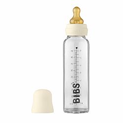 BIBS Lahev skleněná Baby Bottle 225 ml, Ivory