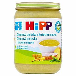 HiPP BIO zeleninová polévka s kuřecím masem (190 g)
